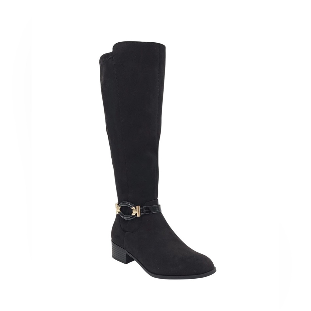 Karen Scott Women Stanell Buckled Riding Boots